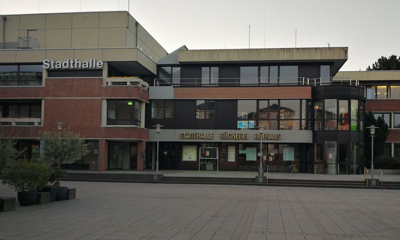 Das Rathaus in Eschborn.