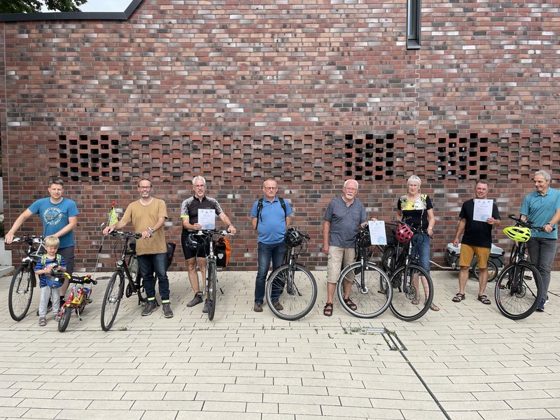 Ein Teil des Teams „Christ-König“ der Pfarrgemeinde in Eschborn.